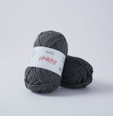 Phildar Aviso Antraciet 0116 - 1444 op=op 