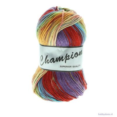 Lammy Yarns champion 901 regenboog op=op uit collectie 
