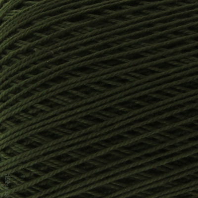 Lammy Yarns Coton crochet NO 10 - 072 mos groen