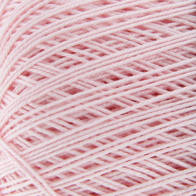Lammy Yarns Coton crochet NO 10 - 370 licht roze