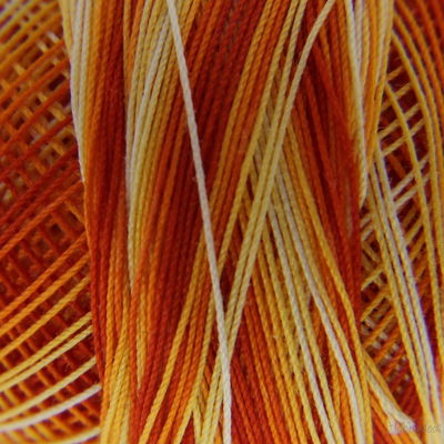 DMC special dentelles no. 80 - 0051 oranje - geel