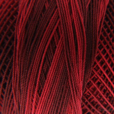 DMC special dentelles no. 80 - 0115 rood - donker bruin