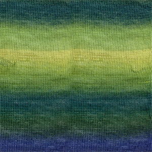 DROPS Delight 16 groen/blauw op=op uit collectie 