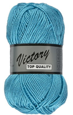 Lammy Yarns Victory 047 aqua blauw