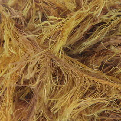 Lammy Yarns Salsa color 621 bruin - oranje gemeleerd