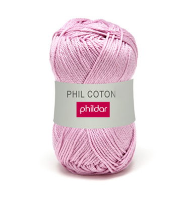 Phildar Phil coton 3 Guimauve 1005 - 57 op=op 