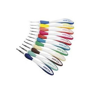 Addi Swing ergonomische haaknaald nr 3 16-17 cm