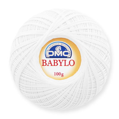DMC Babylo nr 10 B5200 spier wit 100 gram 