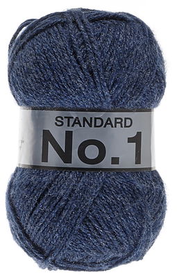 Lammy Yarns No 1 024 donker denim blauw