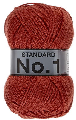 Lammy Yarns no 1 731 oranje rood