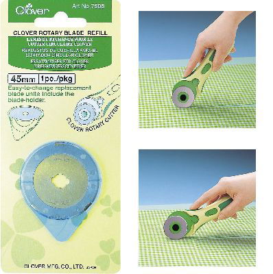 Clover 7508 Rotary cutter snijblad 45 mm 1 stuk 