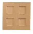 MDF fotolijst 22 a 22 cm (op=op)