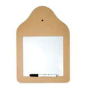 MDF memobord wit 30 a 42 cm (op=op)