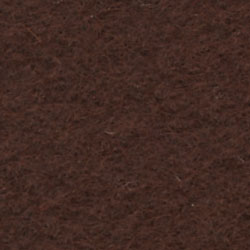 Wolvilt 1,2 mm 536 donker bruin 45 cm breed per 10 cm 