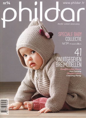 Phildar nr 74 speciale baby collectie op=op 