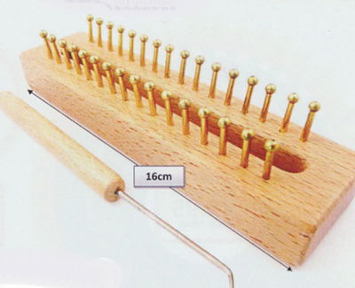Breiplank en breihaak hout