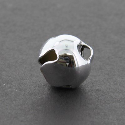 Belletje 12-13 mm zilver 10 stuks 