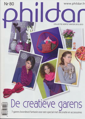 Phildar nr 80 Winter 2012-2013 decoratie en accessoires op=op 