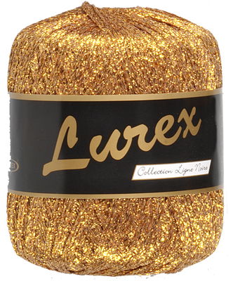 Lammy Yarns Lurex 03 geel goud