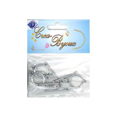 Ringsluiting rond met staaf 4 stuks 