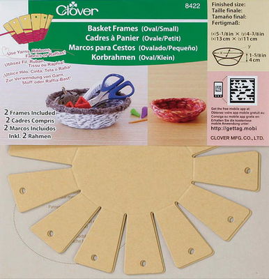 Clover 8422 Basket frames ovaal 11 cm