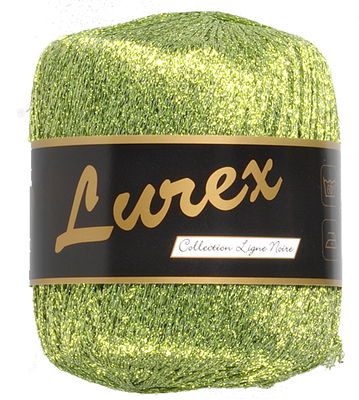 Lammy Yarns Lurex 07 lime groen