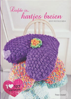 Liefde is .. hartjes breien op=op 