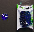 Ka-Jinker jems - facet star - blue (op=op)