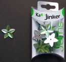Ka-Jinker jems - facet star - light green (op=op)