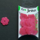 Ka-Jinker jems - Parel bloem groot - fuchsia (op=op)