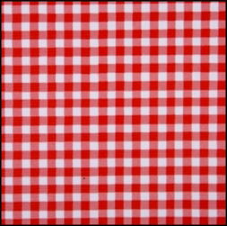 Lint ruit rood - wit 15 mm per meter 