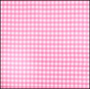 Lint 15 mm ruit zacht roze - wit (per meter)