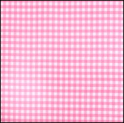 Lint 10 mm ruit roze - wit per meter 