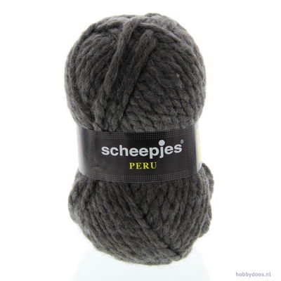 Scheepjes Peru 0030 bruin op=op uit collectie 
