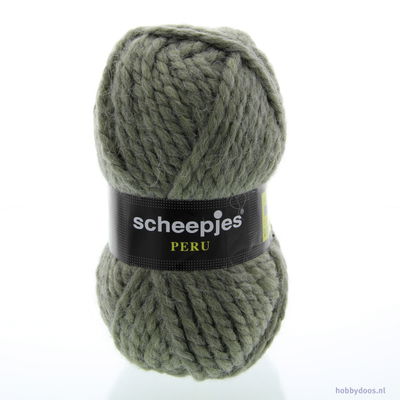 Scheepjes Peru 0050 grijs - groen op=op uit collectie 