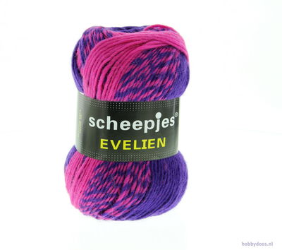 Scheepjes Evelien 006 paars - pink
