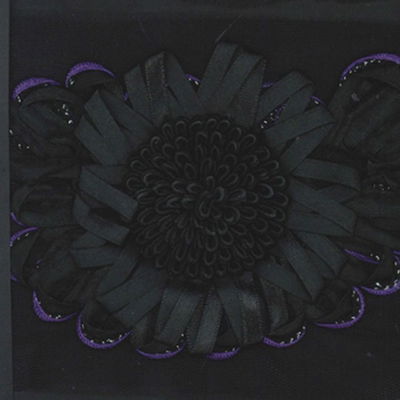 band 171257 bloem - paarse rand op=op 