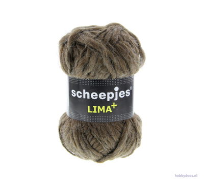 Scheepjes lima 003 bruin op=op 