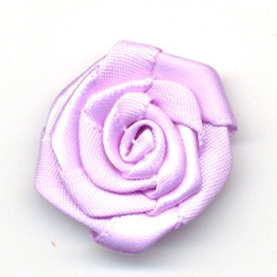 bloem satijn 35 mm - lila 1 stuks op=op 