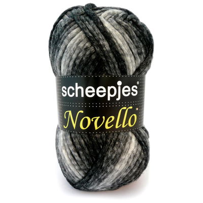 Scheepjes Novello 1 grijs gemeleerd op=op 