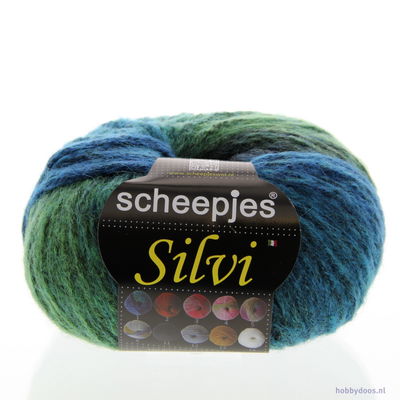 Scheepjes Silvi 0001 aqua groen