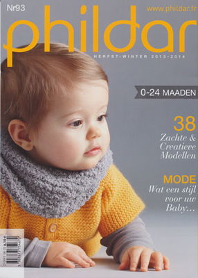 Phildar nr 93 herfst en winter 2013-2014 0-24 mnd