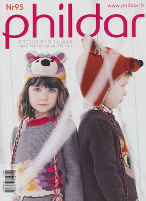 Phildar nr 95 herfst en winter 2013-2014 van 2 t/m 16 jaar