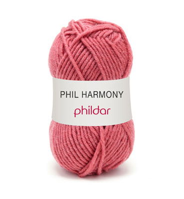 Phildar Harmony Framboise op=op 3 verfbaden 