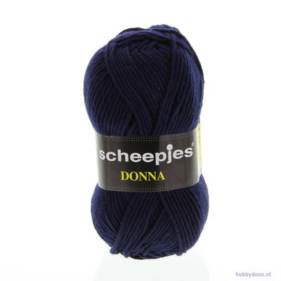 Scheepjes - Donna 626 donker blauw op=op 
