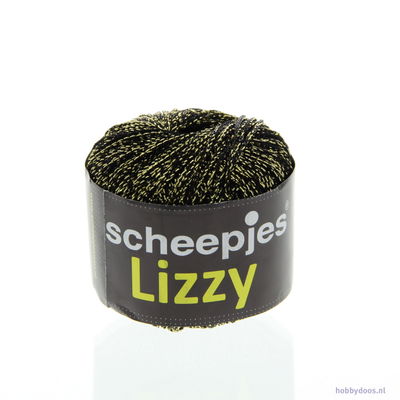 Scheepjes Lizzy 10 goud zwart op=op 