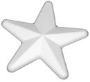 Styropor - piepschuim ster 20 cm (3 stuks)