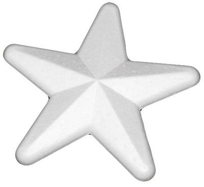 Styropor - piepschuim ster 20 cm 3 stuks 