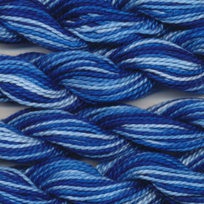 DMC cotton perle 5 - 0121 blauw op=op uit collectie 