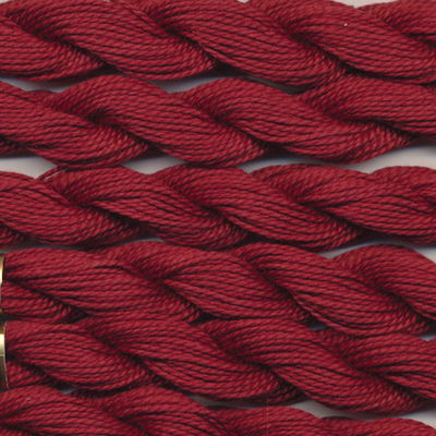 DMC cotton perle 5 - 0221 Mars red op=op uit collectie 